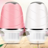 Silicone Brush Roller Mini Electric Roller Facial Cleaning Massage Brush Washing Machine Waterproof Silicone Facial Cleansing Devices Face-lift Roller